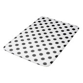 Dot Dot Dot Black & White Polka Badmat (Gekanteld)