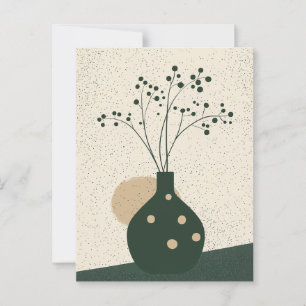 Dot Dot Flower #017 Briefkaart