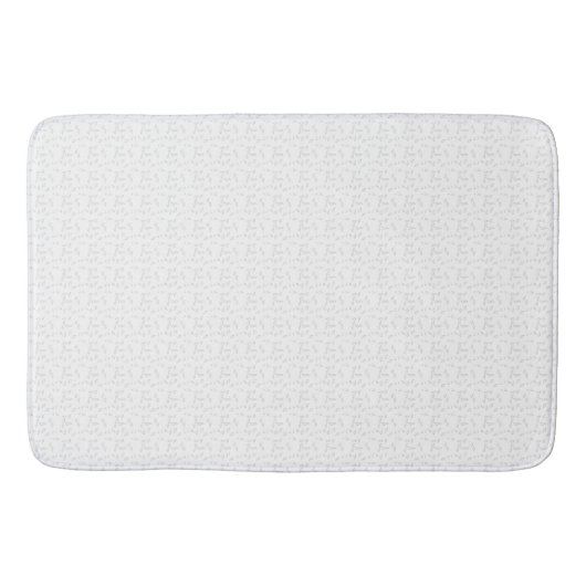 Dot, Dove Grey Badmat (Voorkant)