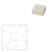 Dot, Dove Grey Wood Art Stamp Rubberstempel (Gestempeld)
