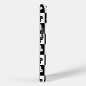 Dot Flower Black White Case-Mate iPhone Case (Achterkant / Rechts)