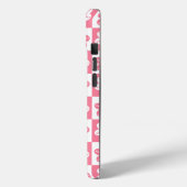 Dot Flower Pink White Case-Mate iPhone Case (Achterkant / Links)