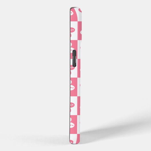 Dot Flower Pink White Case-Mate iPhone Case (Achterkant / Rechts)