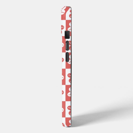 Dot Flower Red White Case-Mate iPhone Case (Achterkant / Links)