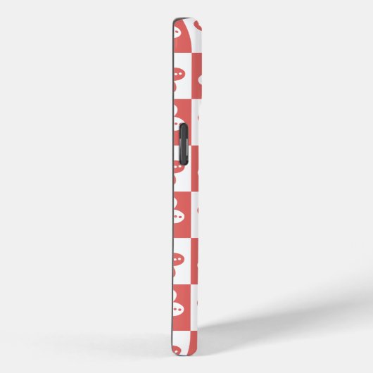 Dot Flower Red White Case-Mate iPhone Case (Achterkant / Rechts)