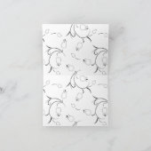 Dot, Grey Goose Folded Bedankt voor je kaart (Binnen)