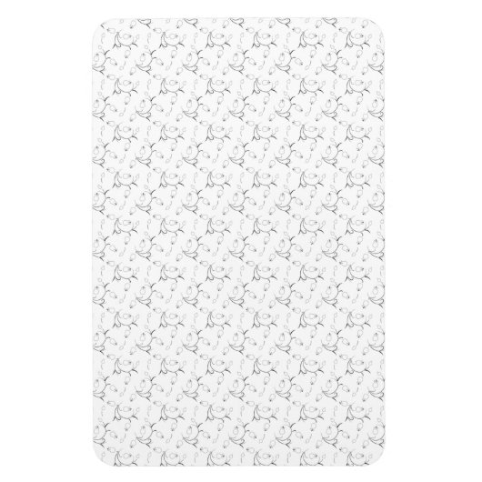 Dot, grijze gans magneet (Verticaal)