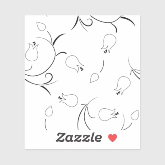 Dot, grijze Goose, vinylSticker, op maat gesneden Sticker (Vel)