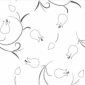 Dot, grijze Goose, vinylSticker, op maat gesneden Sticker (Voorkant)