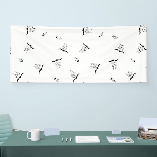 Dot, grijze nikkelbanner spandoek (Beurs)