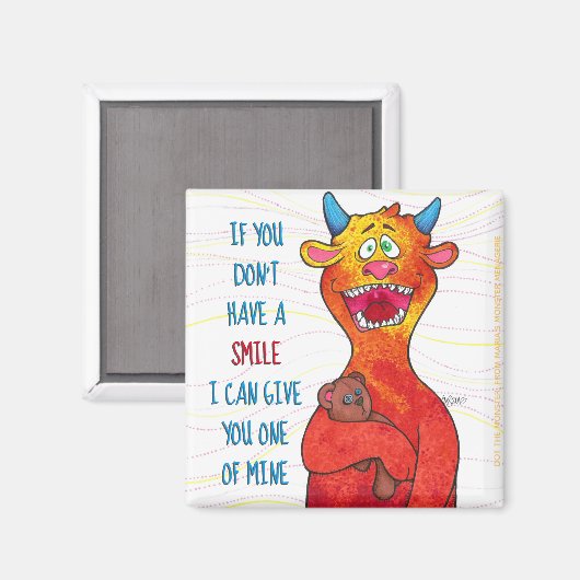 Dot het monster, magneet (Voorkant / Achterkant)