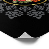 Dot je eigen mandala met Sjabloon van het centrum Poster (Hoek)