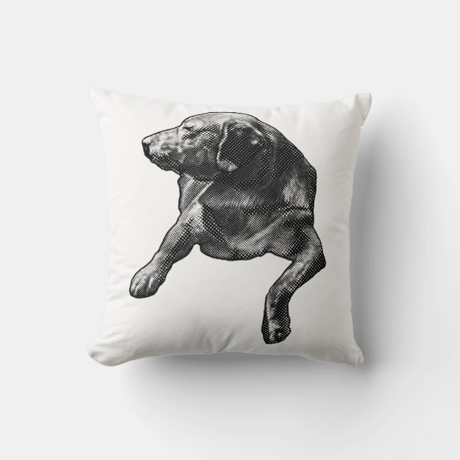 Dot-Kissed Study for Winter Rooms Kussen (Voorkant)