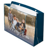 Dot Lijst Photo Merry Xmas Groot Cadeauzakje (Achterkant Gekanteld)