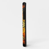 Dot Mandala Bloem Oranje Geel en Rood Case-Mate iPhone Case (Achterkant/links)