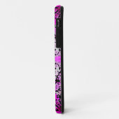 Dot Mandala Bloemroze en wit Case-Mate iPhone Case (Achterkant/links)