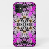 Dot Mandala Bloemroze en wit Case-Mate iPhone Case (Achterkant)