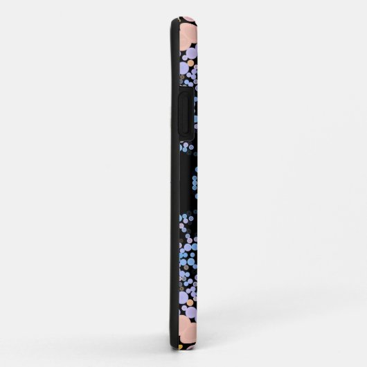 Dot Mandala Flower Blue en Yellow Case-Mate iPhone Case (Achterkant/rechts)