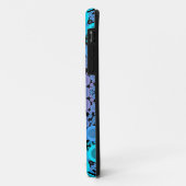 Dot Mandala Flower Blue Green en Paars Case-Mate iPhone Case (Achterkant/links)