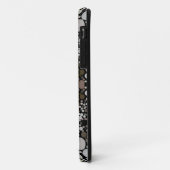 Dot Mandala Flower Brown and White Case-Mate iPhone Case (Achterkant/links)