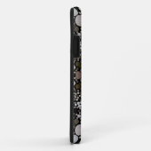 Dot Mandala Flower Brown and White Case-Mate iPhone Case (Achterkant/rechts)