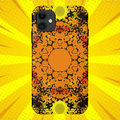 Dot Mandala Flower Oranje Yellow and Green Case-Mate iPhone Case
