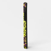 Dot Mandala Flower Yellow Paars and Black Case-Mate iPhone Case (Achterkant/links)