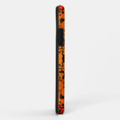 Dot Mandala Oranje en zwart Case-Mate iPhone Case (Achterkant/rechts)