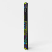 Dot Mandala Vloerblauw Geel en Roze Case-Mate iPhone Case (Achterkant/links)