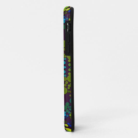 Dot Mandala Vloerblauw Geel en Roze Case-Mate iPhone Case (Achterkant/links)