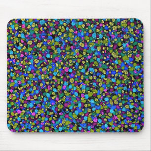 Dot Matrix: Blue Mousepad Muismat