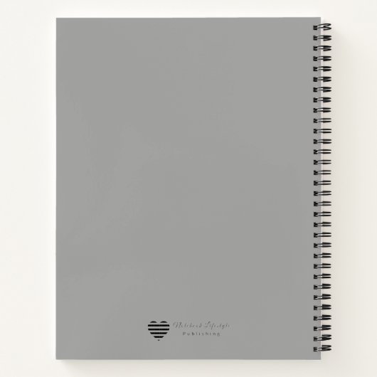 Dot Matrix - Modern Cover Art Notitieboek (Achterkant)