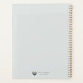 Dot Matrix - Modern Cover Art Planner (Achterkant)