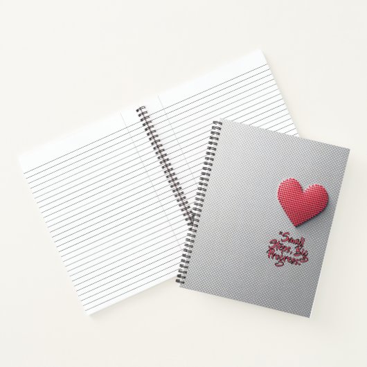 Dot Matrix - Moderne Hoes Kunst Notitieboek (Binnen)