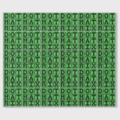 Dot Matrix, Patroonarray Cadeaupapier (Vlak)