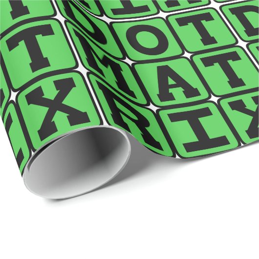 Dot Matrix, Patroonarray Cadeaupapier (Rol Hoek)
