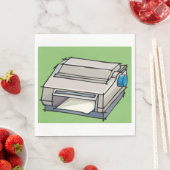 Dot Matrix Printer Papieren servetten (Insitu)