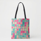 Dot Matrix van katoenen Snoep Tote Bag (Voorkant)