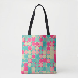 Dot Matrix van katoenen Snoep Tote Bag
