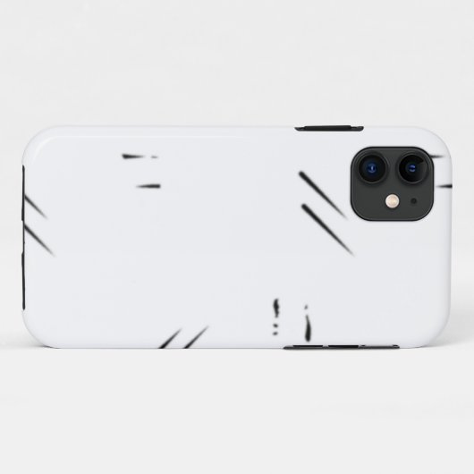 Dot, melkwit, Romance Case-Mate iPhone Case (Achterkant (horizontaal))