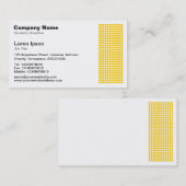 Dot Motif - Amber Visitekaartje (Voorkant / Achterkant)