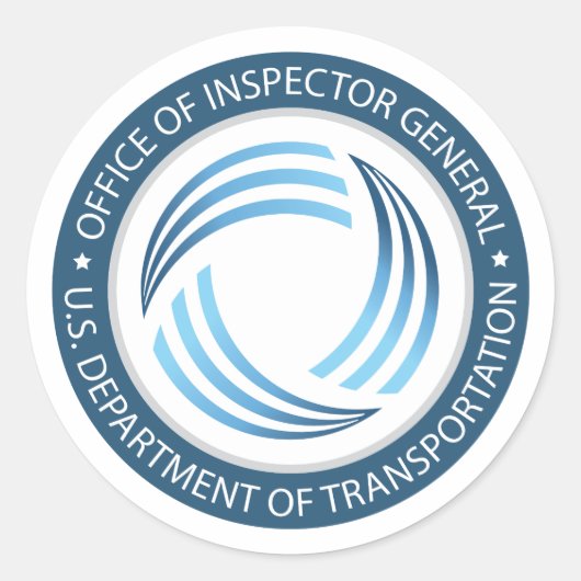 DOT OIG-Stickers Ronde Sticker (Voorkant)