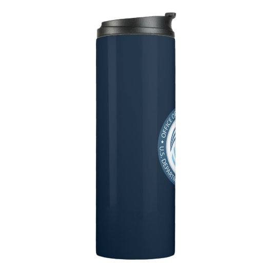 DOT OIG Thermal Tumbler Thermosbeker (Gedraaid links)
