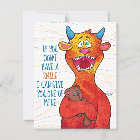 Dot, papier Ornament Kaart (Voorkant)