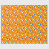 Dot Parade Candy kleuren Cadeaupapier (Vlak)