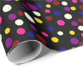 Dot Parade zonsondergang kleuren Cadeaupapier (Rol Hoek)