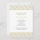 Dot Pattern Bedrijfs/BedrijfsUitnodiging - Kaart (Voorkant)