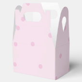 Dot Pattern Favor Box Bedankdoosjes (Geopend)