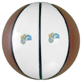 Dot, Sherpa Blue, Golden Sand Design Basketbal (Verticaal)