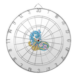 Dot, Sherpa Blue, Golden Sand Design Dartbord